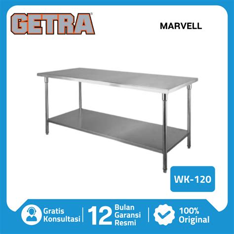 Getra S S Working Table Wk Meja Kitchen Set Dapur Serbaguna