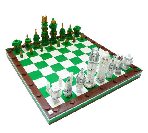 Lego Chess Set Honors The Brothers Bricks 9th Anniversary The