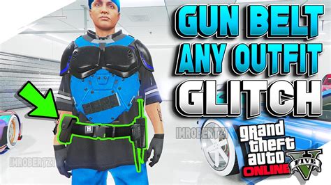 Gta Gun Belt Glitch How To Get Any Belt Any Outfit Merge Glitch In