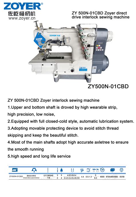 Zy N Cbd Zoyer Direct Drive Interlock Sewing Machine Buy Sewing