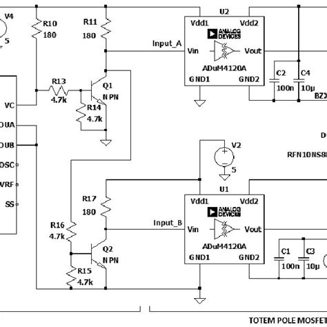 Class D High Voltage Power Amplifier Schematic In The Fig 8 The Output Download Scientific