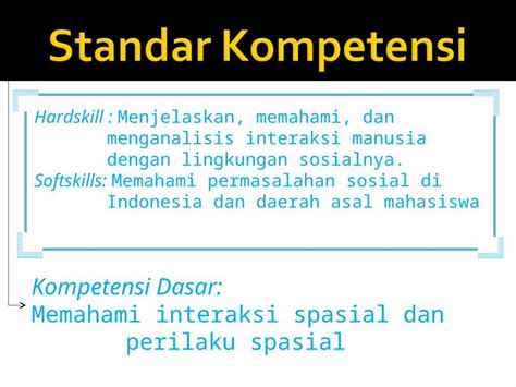 Ppt Interaksi Spasial Dan Perilaku Spasial Dokumen Tips