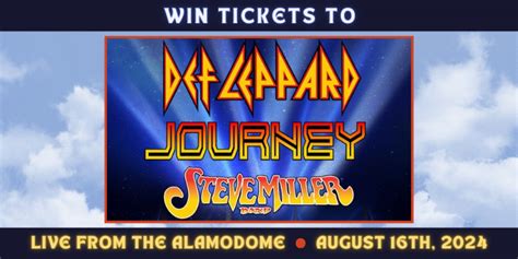 Def Leppard Journey Steve Miller Tour 2024 Clarie Bernelle