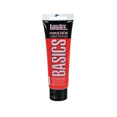 Liquitex Basics Akrilik Boya Ml Cadmium Red Deep Hue T P