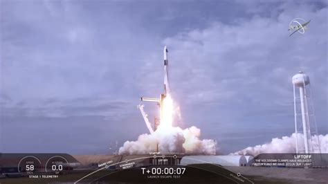 NASA SpaceX Complete Final Major Flight Test Of Crew Spacecraft NASA