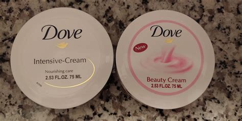 Dove Intensive Cream Nourishing Care And Beauty Cream Moisturizer 253 Fl