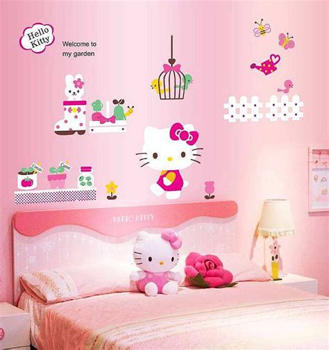 Hello Kitty Wall Sticker Decal | Girls Room | Wall Stickers