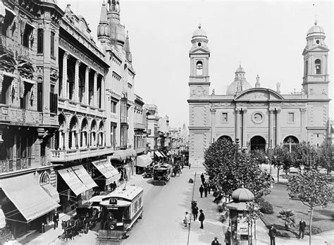 URUGUAY: MONTEVIDEO. View of the Plaza de Constitucion in