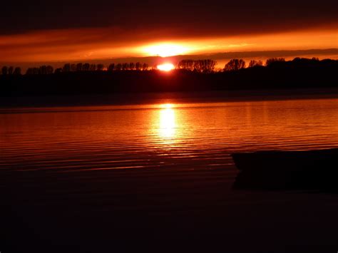 Images Gratuites Mer Horizon Ciel Soleil Lever Du Soleil Le