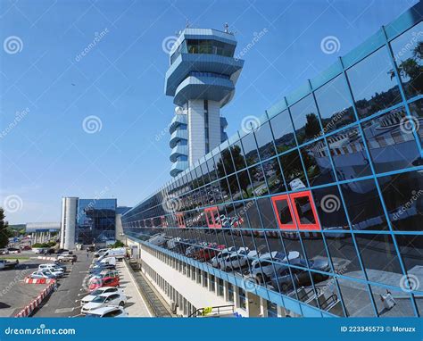 Otp Henri Coanda Airport Otopeni Bucharest Romania Editorial Photo