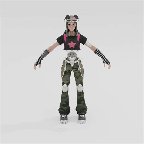 Renegade Runner - Fortnite 3D Model by Shevraar