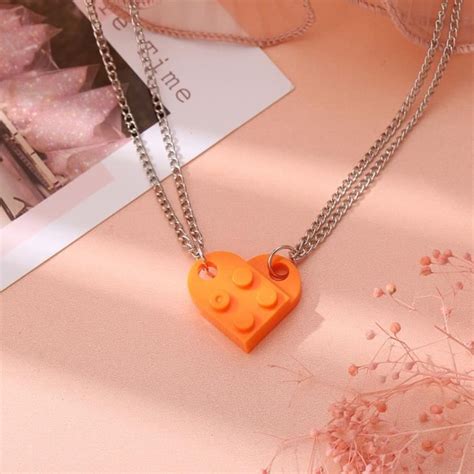 Collier D Amour En Forme De C Ur Pour Couples Pi Ces Pour Amoureux