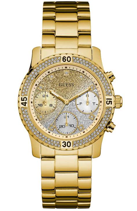 Venta Reloj Guess De Oro En Stock