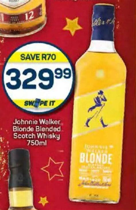 Johnnie Walker Blonde Blended Scotch Whisky 750 Ml Offer At Pick N Pay