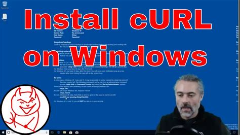 Install Curl From Official Site On Windows How To Install Curl On