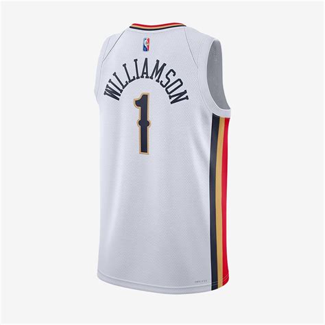 Nike Nba New Orleans Pelicans Zion Williamson Swingman Jersey White