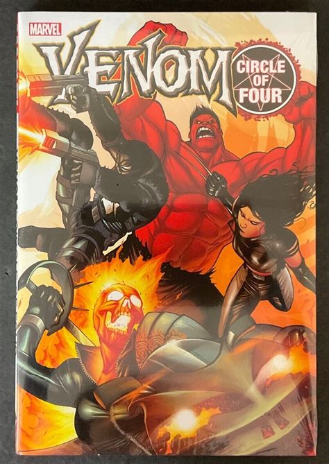 Venom Circle Of Four Hardcover Hc Sealed X 23 Ghost Rider Red Hulk Ebay