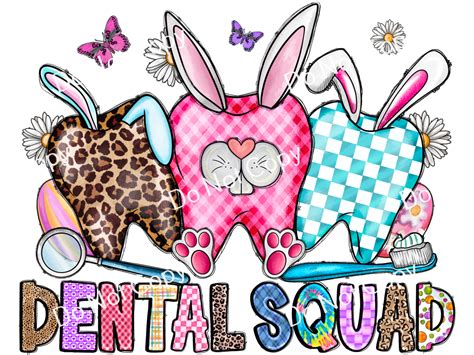 Colorsplash Ultra Transfers Easter Dental Squad