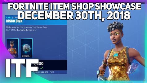 Fortnite Item Shop NEW DISCO DIVA SKIN FUNK OPS BUNDLE December