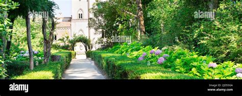 Ravello Village Amalfi Coast Of Italy Stock Photo Alamy