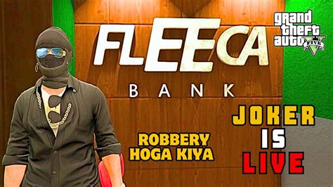 BANK ROBBERY HOGA KIYA Legacy Roleplay India Jokervipul Gtav Gta5rp