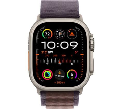 Mrer B A Apple Watch Ultra Cellular Mm Titanium Case With