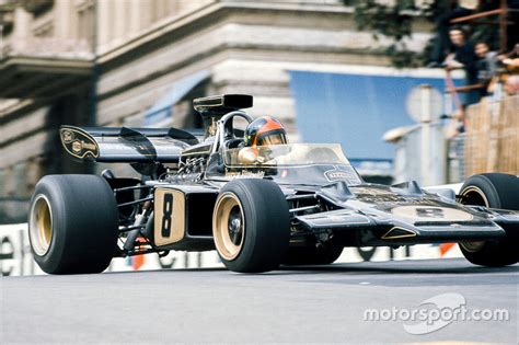 Emerson Fittipaldi, Lotus 72D Ford at Monaco GP