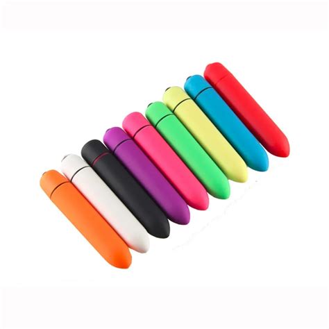 7 Couleurs 10 Vitesses Mini Balle Vibrateur Pour Femmes Étanche Clitoris Stimulateur Gode