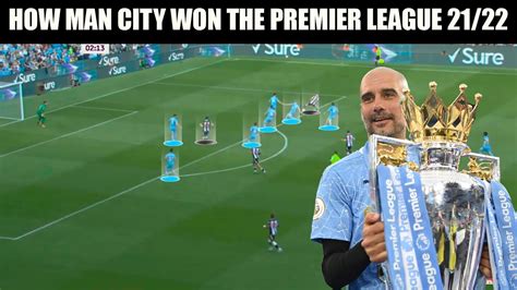 Manchester City Won The Premier League Title 21 22 Man City 3 2 Aston