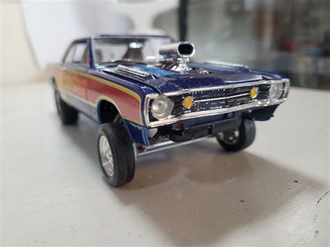 Killer Built Up Revell 68 69 Dodge Dart Gasser Model Car 1 25 Ebay