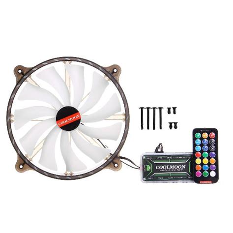 Cool Moon Cr200mm Chassis Computer Case Fan Rgb Mute In South Africa