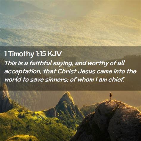 1 Timothy 115 Kjv Bible Verse Images