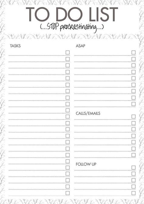 Blank Free Printable Daily To Do List Template - nuryadi-ardi