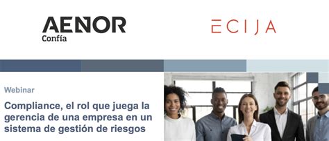 Webinar Compliance El Rol Que Juega La Gerencia De Una Empresa En Un