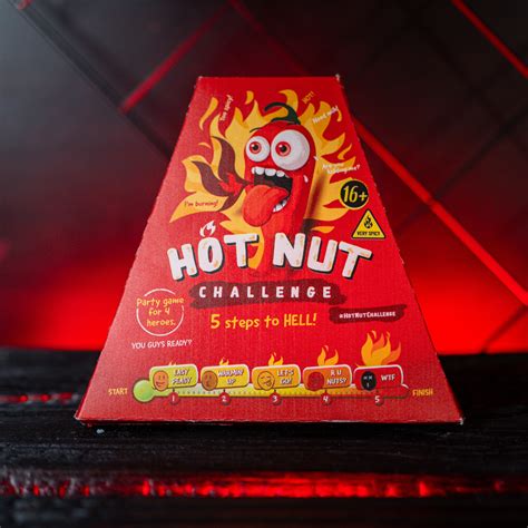 1x HOT NUT Challenge 24 G 9 9 Pc Real Chilli Real Heat