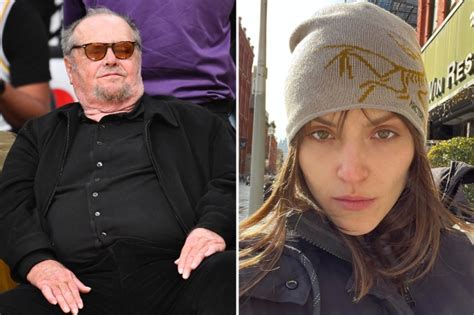 De tal palo Hija no reconocida de Jack Nicholson rompió el