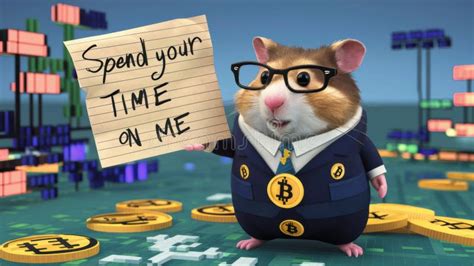 A Hamster Dressed in a Suit Holding Up Money and Signs, AI Stock Image ...