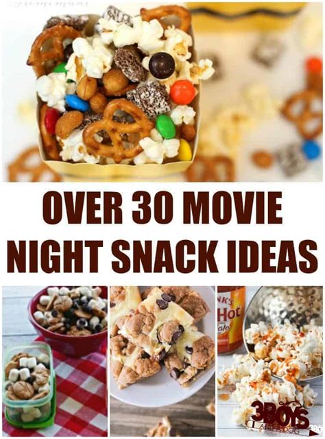 30 Movie Night Snack Ideas Delicious And Easy Recipes