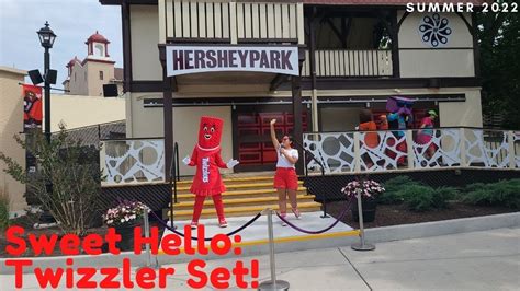 Sweet Hello Twizzler Set Hersheypark Summer 2022 Youtube