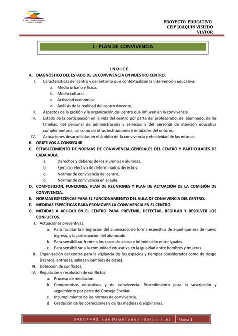 Pdf I Plan De Convivencia C Establecimiento De Normas De