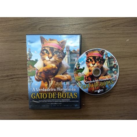 Dvd A Verdadeira Historia Do Gato De Botas Original Shopee Brasil