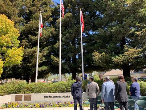 Moments Captured from the César Chavez Flag-Raising in Milpitas | The ...