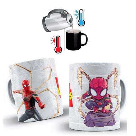 Mug Magico Spiderman Hombre AraÑa Ilovecomics