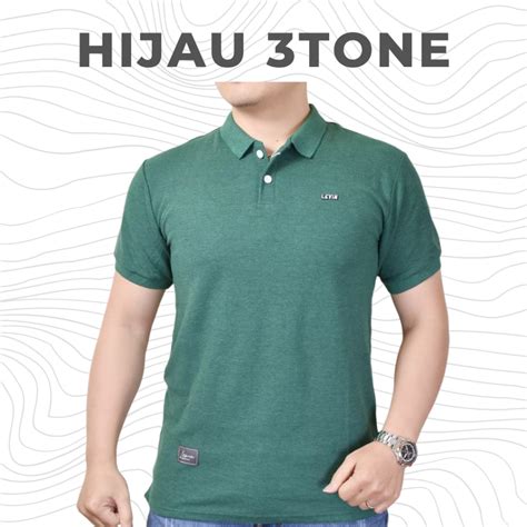 Jual Kasualpria Polo Shirt Pria Lengan Pendek Pria Polos Kerah Kaos