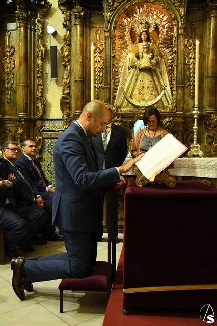 Miguel Ngel Moreno Reina Jur Como Hermano Mayor De La Hdad De La