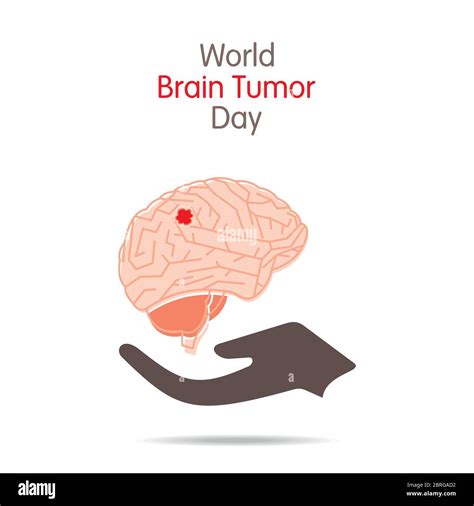 World Brain Tumor Day Vector Illustration Use For Greeting Card