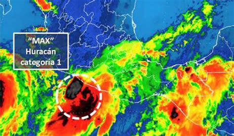 Alerta Roja Hurac N Max Amenaza Tocar Tierra En Acapulco En Pr Ximas