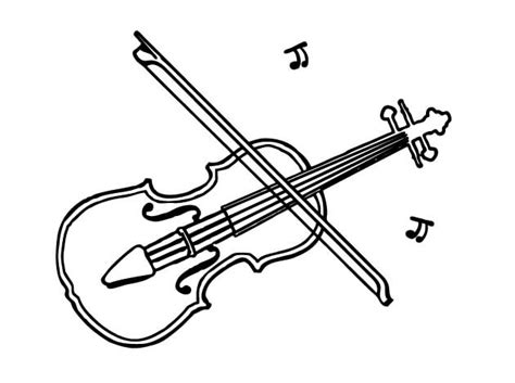 Desenho De Violino Para Colorir Imprimir E Desenhar Colorir Me