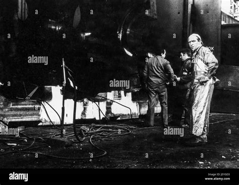 Foundry Worker 70s Stock Photo Alamy