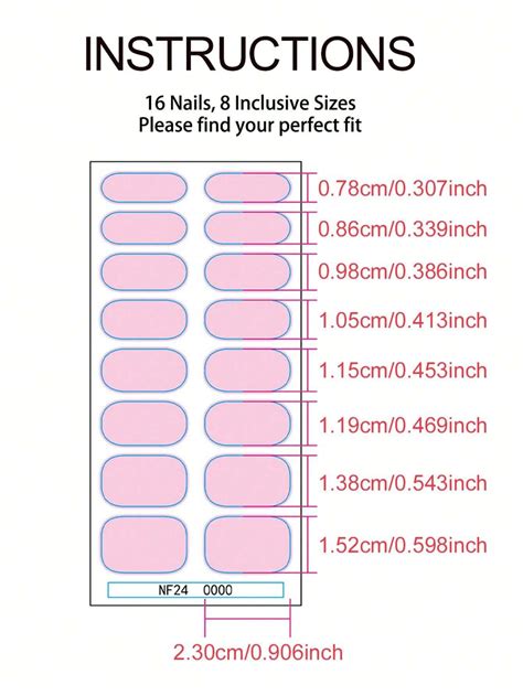 48 pièces d autocollants pour ongles en gel semi durcis avec un design